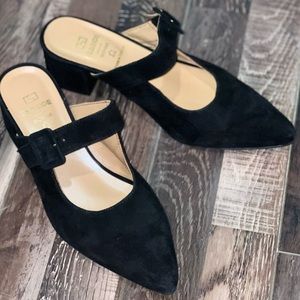Adorable Portuguese black mules